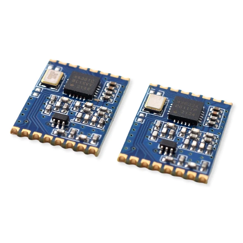 Snvi SI4438 SI4463 وحدة الاتصالات اللاسلكية 433/868M جهاز الإرسال والاستقبال RF الاستهلاك المنخفض LLCC68/CMT2300A