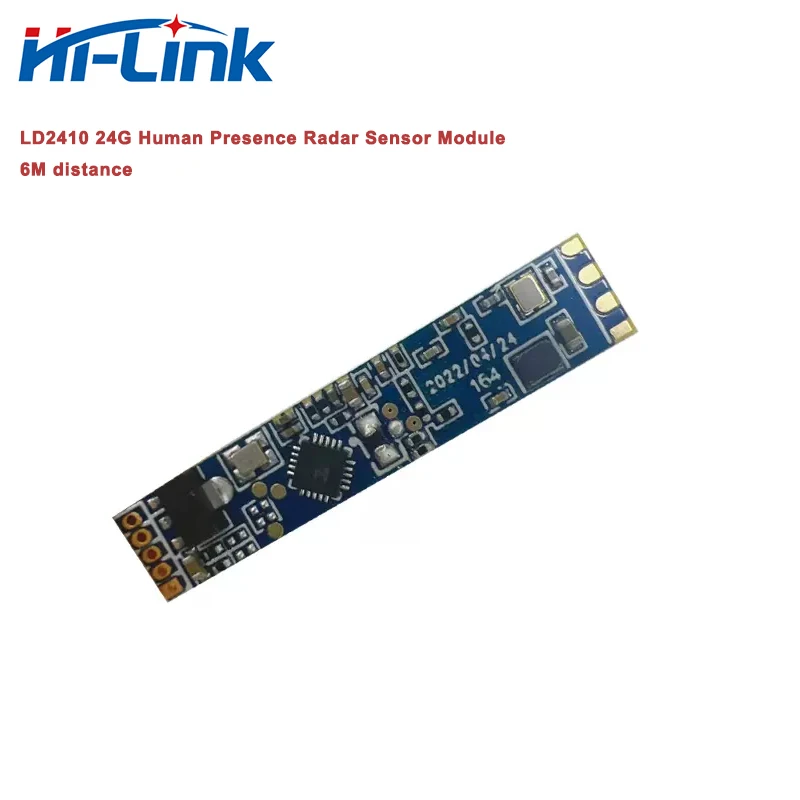 Spedizione gratuita 2 pezzi 24G HLK-LD2410 mmWave modulo sensore Radar di movimento umano