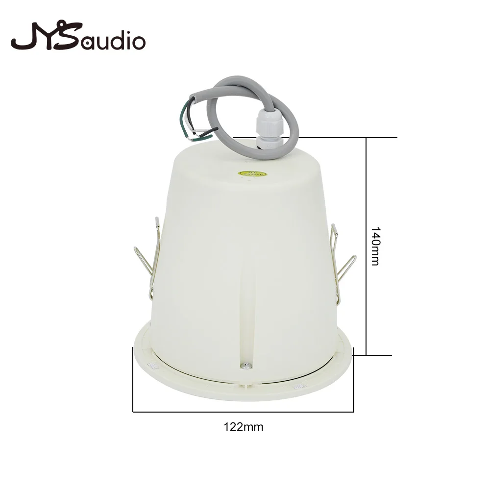 Ip55 à prova dmini água teto mini 4 "alto-falante de alta fidelidade entrada de cinema em casa alto falantes de áudio indoor alta qualidade ímãs parede alto-falante