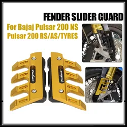 For Bajaj Pulsar 200 NS/RS/AS/TYRES Motorcycle Front Fork Protector Fender Slider Guard Accessories Mudguard