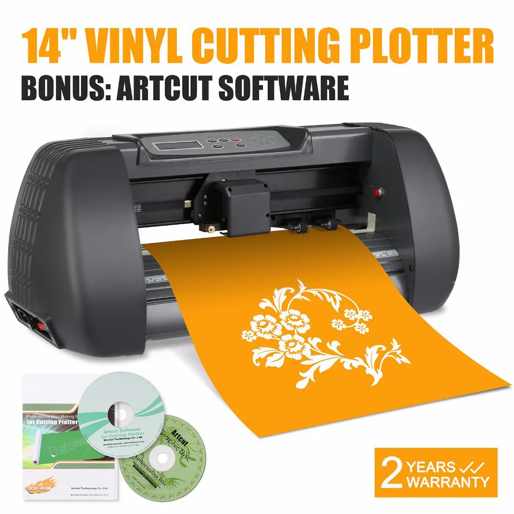 110v/220v High Quality Cutting Plotter Cuting Width 370mm Vinyl Cutter Plotter Usb Paper Plotter