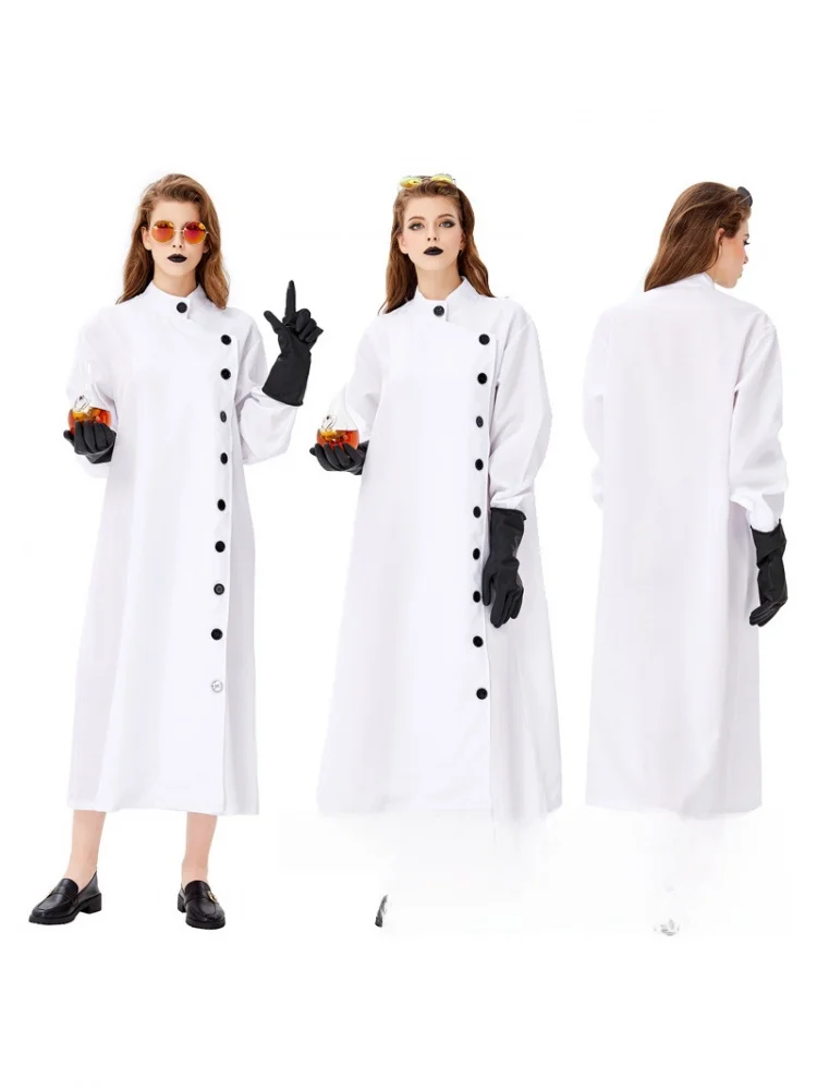 

Evil Doctor Costume loween Role-plang Performance Clothing Bloody Zombie Men's Wear Stage Performance Cotton Suit