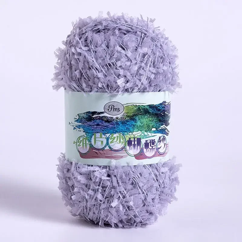 

Gradient Butterfly Paper Yarn Autumn and Winter Hand Woven DIY Scarf Crochet Thread Hat Sweater Bag Hand Mixed Material Thread