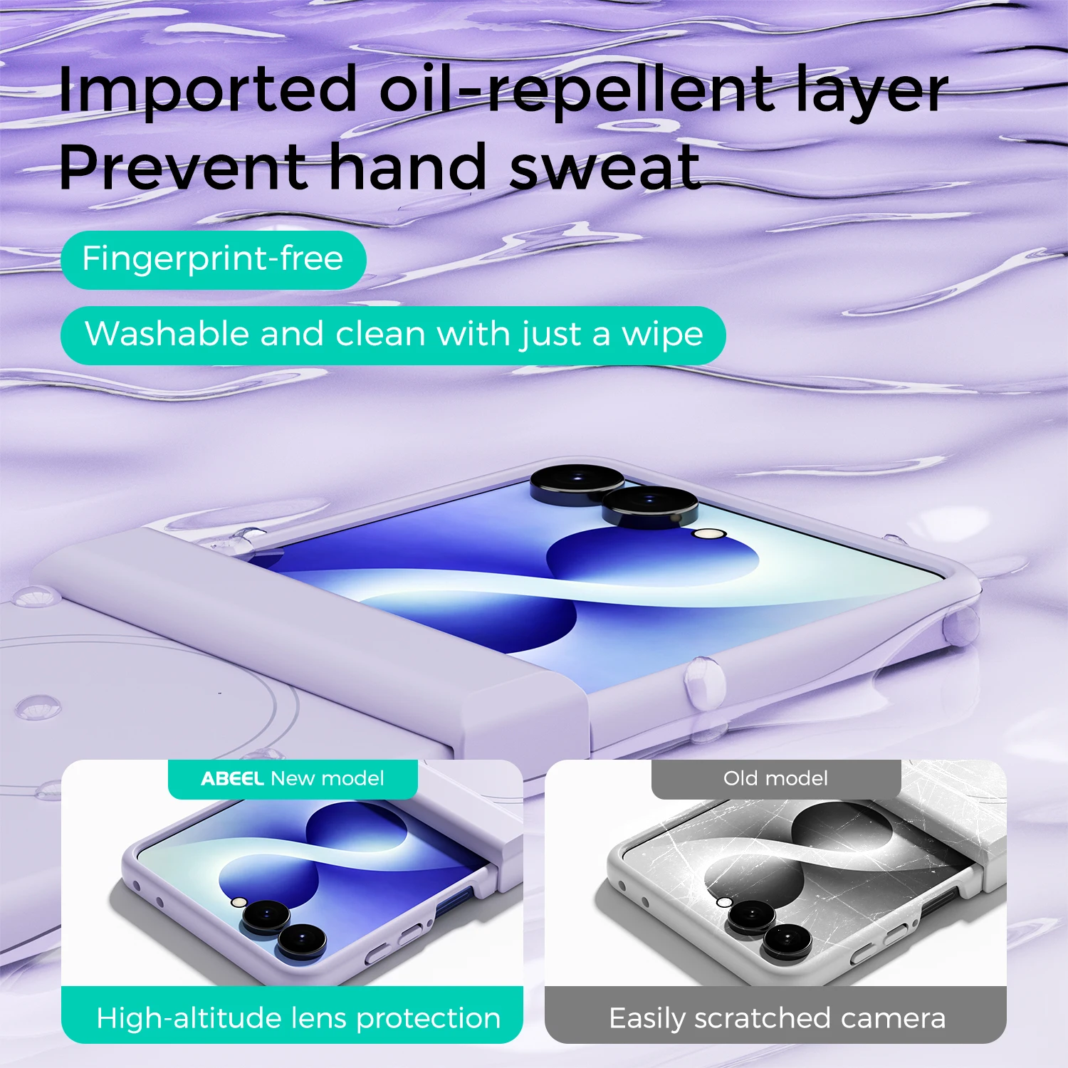 Liquid Silicone Phone Case for Samsung Galaxy Z Flip 8 7 6 5 Flip7 FE for MagSafe Shockproof Soft Hinge Protector Magnetic Cover - view 4