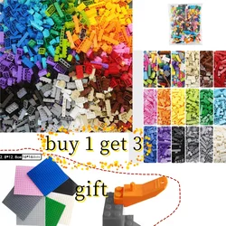 Bulk Blocks 17Colours 250/500g 250/500pcs Boys/Girls Styles Solid/Mixed colours Compatible with LEGO Children's Toys DIY Build