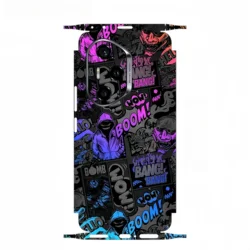 Colorful Sticker Skin for Honor400 300 200 100 pro 5G Back Screen Protector Hing Side Skin Protective Film Honor300pro