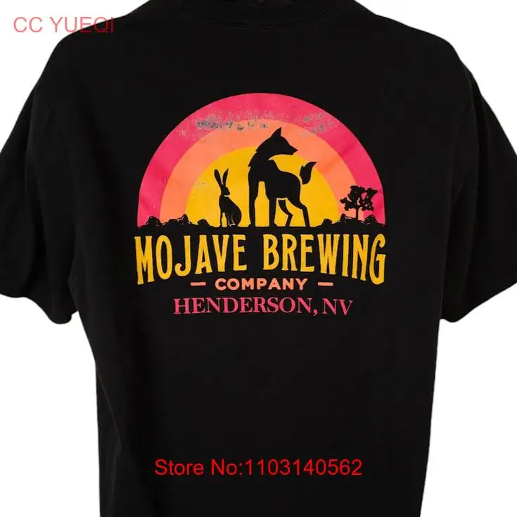 Mojave Brewing Company T Shirt Mens Size Large Black Henderson Nevada Breweriana