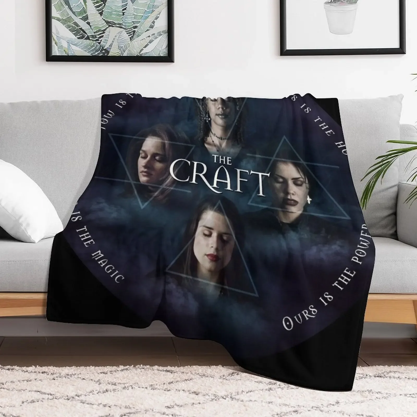 The Craft 1996 Throw Blanket Luxury Thicken Vintage Summer anime Blankets