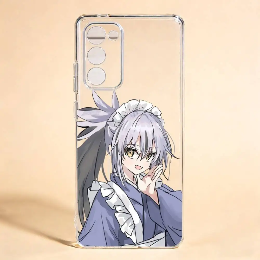 Uesugi Kenshin Fate FGO  Phone Case For Samsung Galaxy S24 S25 S23 S22 S21 Transparent Cover Case