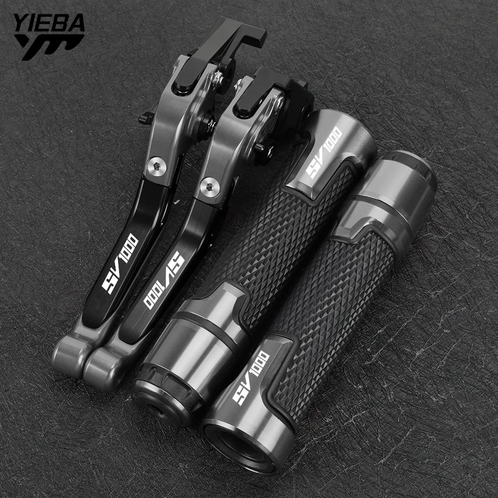 

FOR SUZUKI SV1000 SV1000S 2003 2004 2005 2006 2007 2006 Motorcycle Brake Clutch Levers Handlebar Handle bar Hand Grips ends