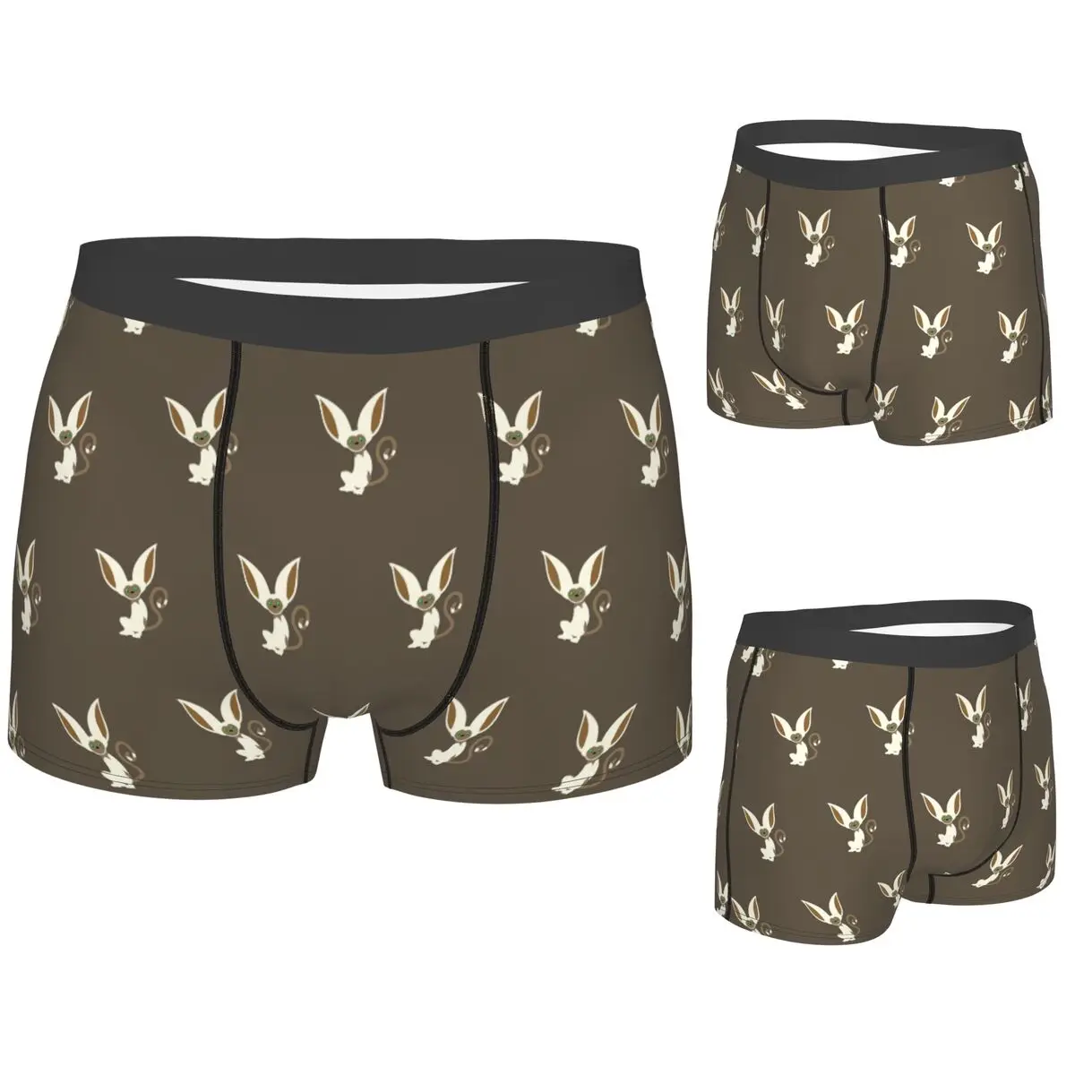 

Boxer Underpants Shorts Momo - Avatar The Last Airbender Panties Men Soft Underwear for Homme Man Boyfriend Gifts