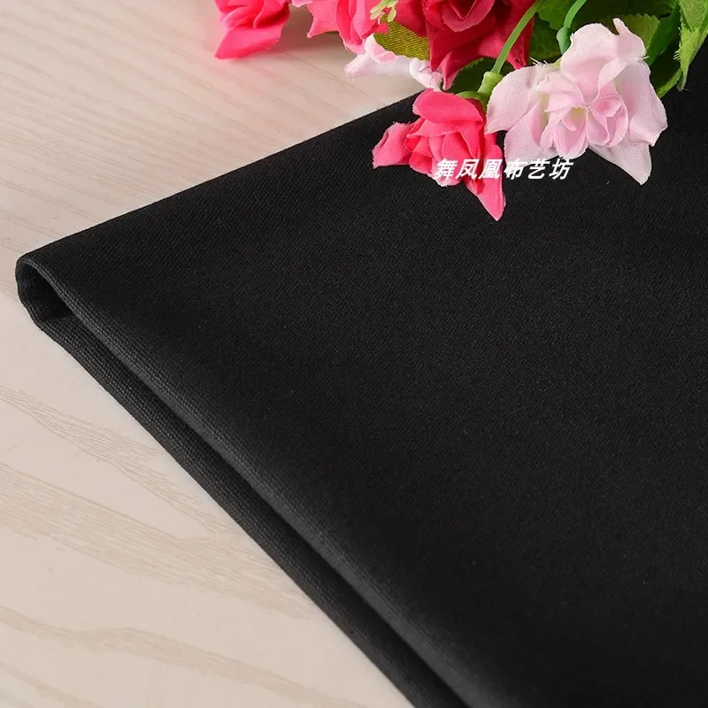 Dark Black Sail Fabric All Cotton Jacket Windbreaker Designer Wholesale Cloth for Apparel Sewing Fabric Pure Cotton Material