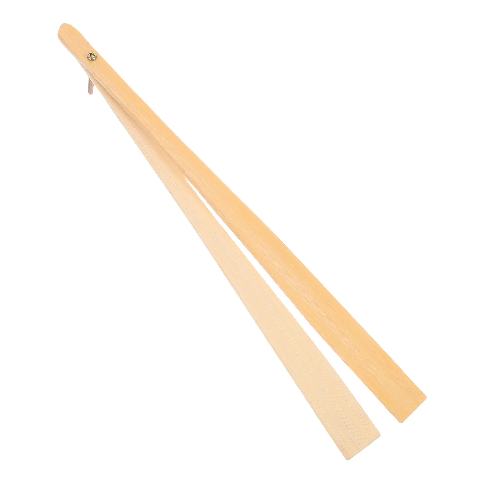 

2Pcs Japanese Style Bamboo Fan Frame Foldable DIY Handheld Fan Handle Replacement Grip for Crafts Daily Use Special Occasions