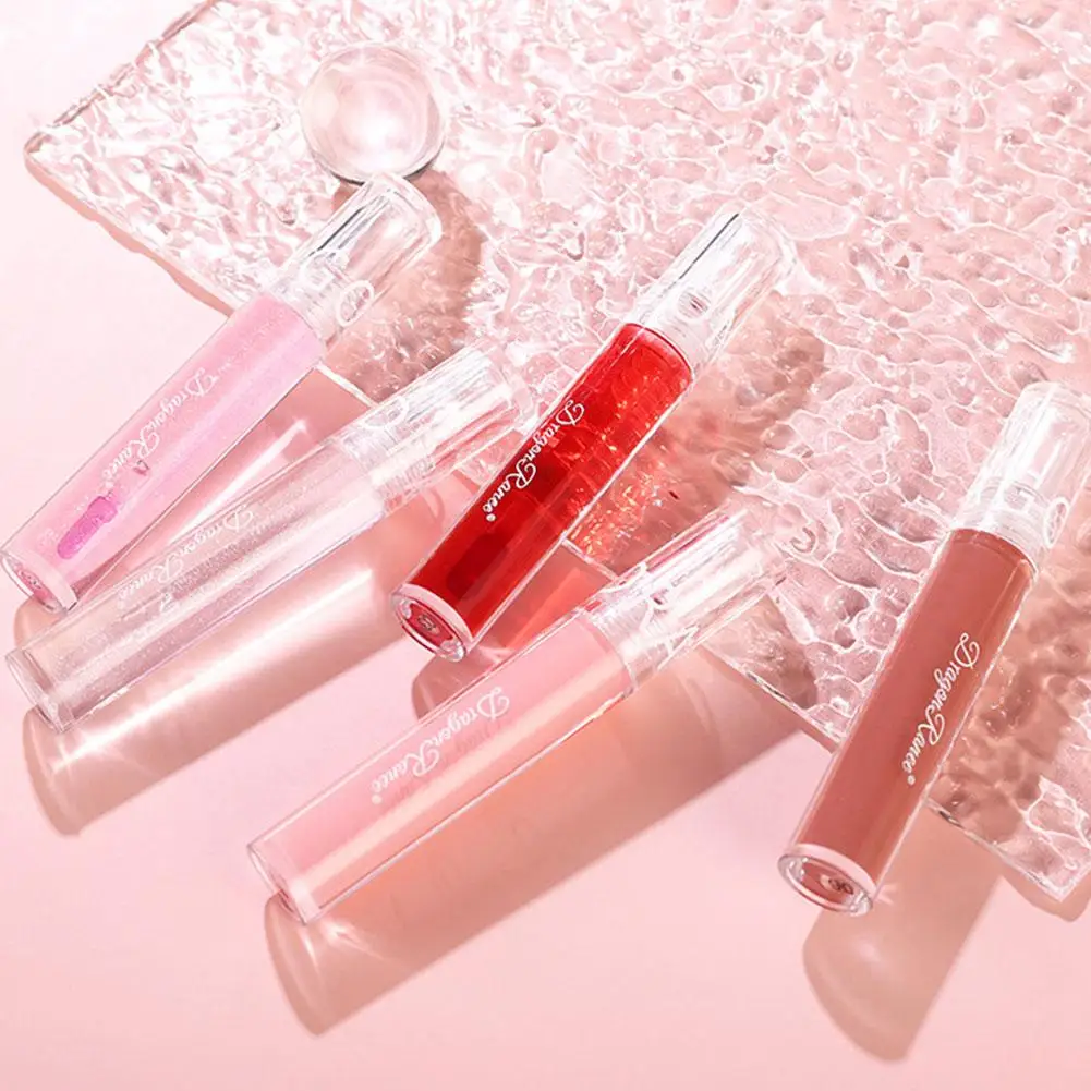 Mirror Water Lip Gloss Lip Glaze Transparent Glass Lip Oil Waterproof Lasting Liquid Lipstick Lipgloss Lipgloss Lips Cosmetics