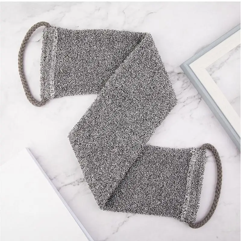 גומי אחורי למקלחת אמבטיה פילינג מקלחת אמבטיה ספוג מברשת משופרת ספיגת מים לנשים גברים