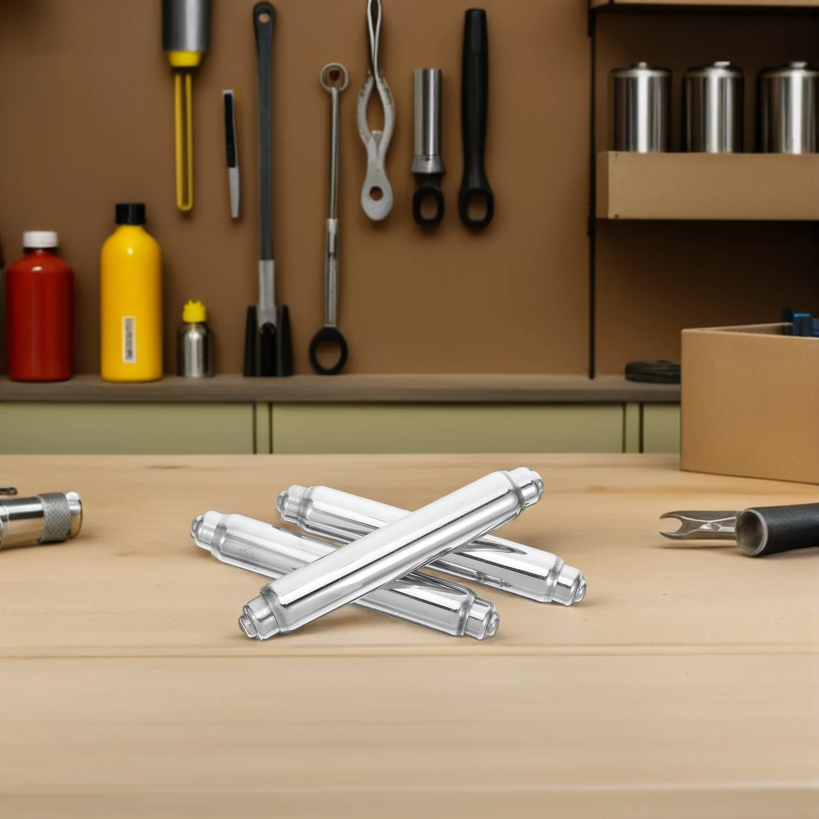 

3Pcs Toilet Paper Holder Rod Spring Loaded Insert Spindle Durable Easy Clean Home Office Bathroom Tissue Toilet Roll Spindle