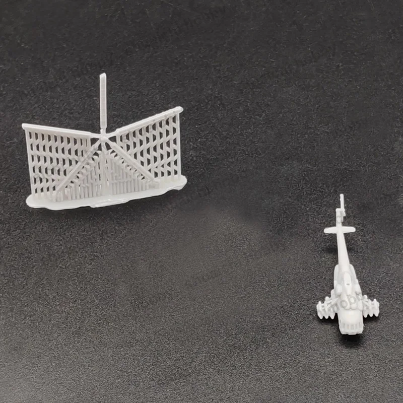 5Sets 1/2000 700 400 350 Scale Mi-171 Hip Helicopter Model Uncolored Army Aviation Aircraft Assembly Parts for Souvenir Gifts