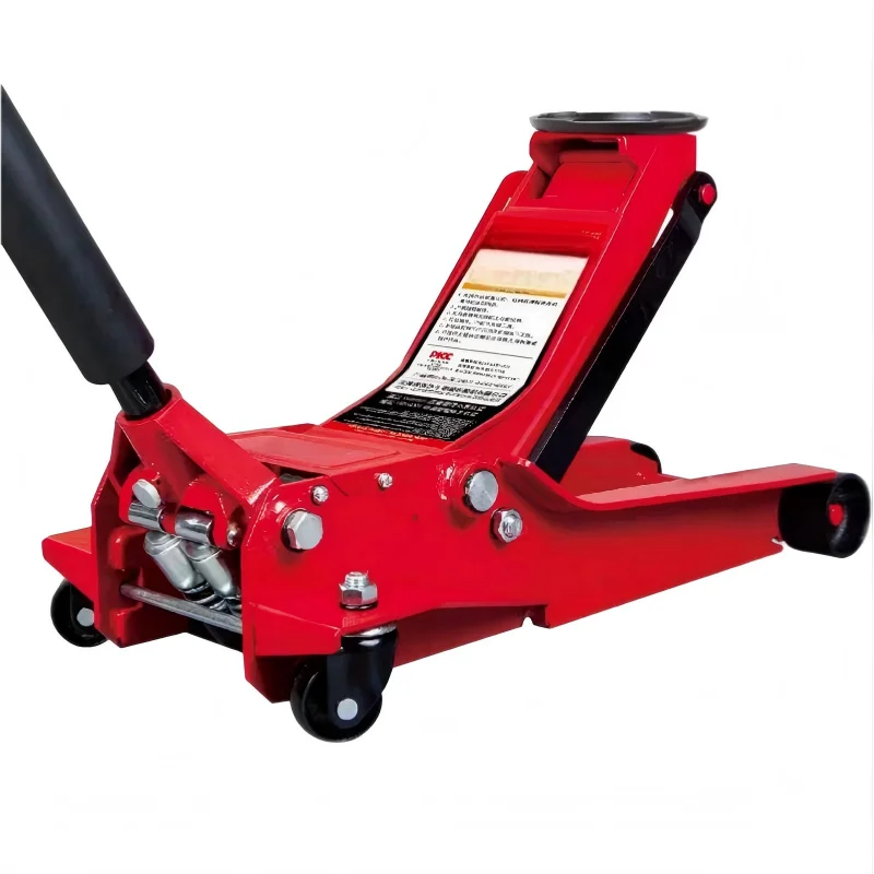 2.5 Ton Low Profile Steel Hydraulic Floor Jack Dual Pistons Quick Lift 3.5-19.5 Inches