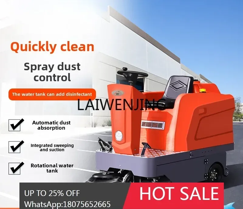 drive-on industrial sweeper Road sweeper for factory workshop