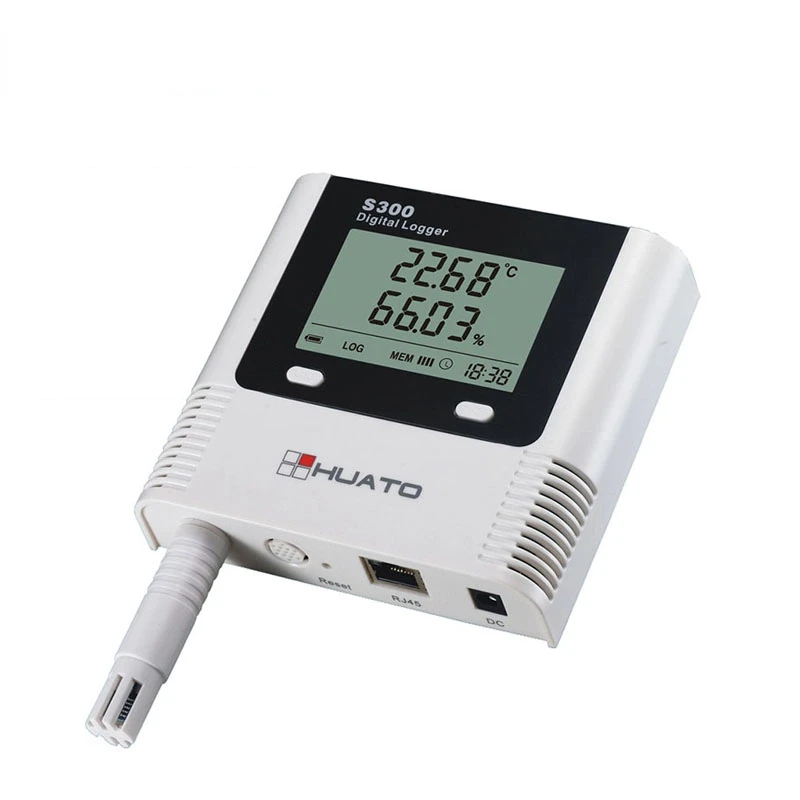 Server Room Temperature Humidity Monitoring Tcp/Ip Ethernet Temperature Humidity Data Logger