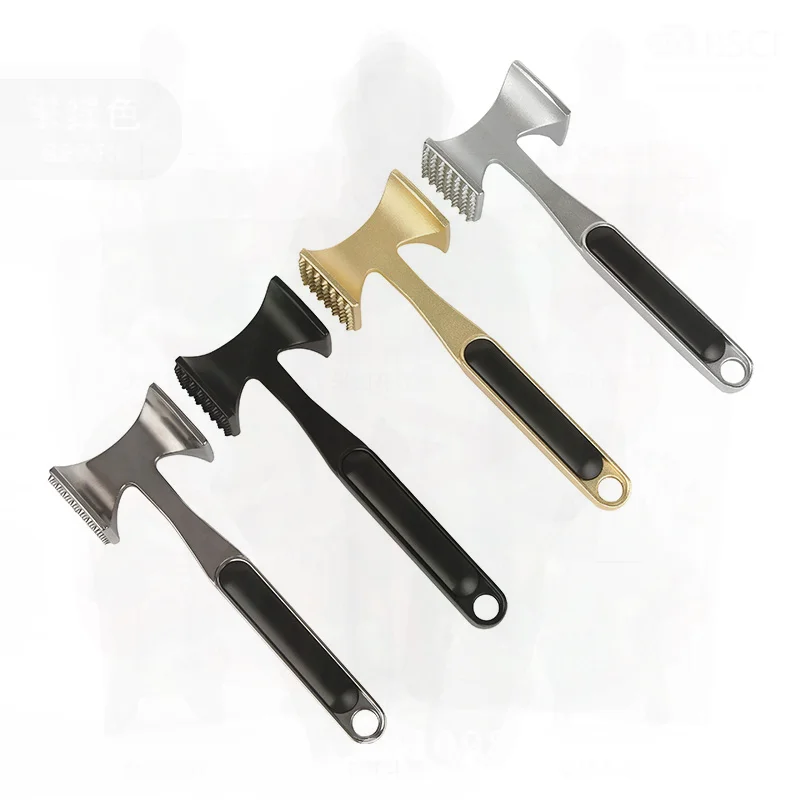 

Amazon Best-Selling Gourmet Double-Sided Meat Tenderizer Hammer Steak Tendon Breaker Kitchen Gadget Aluminum Alloy Black Handle