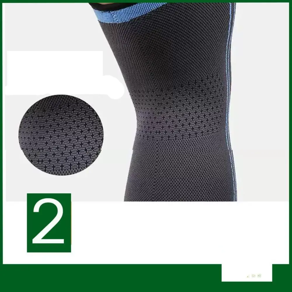 Professional Nylon Compression Knee Pads Black Green Orange Elastic Knee Patella Protector Knee Sleeve Support