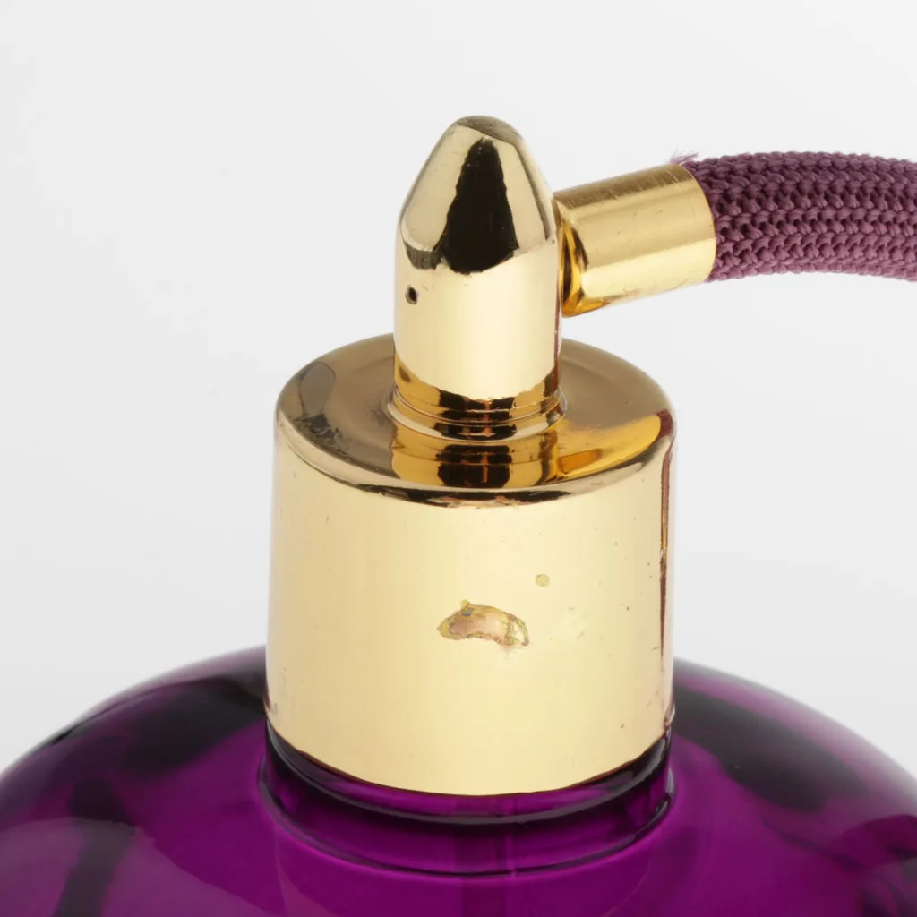 100ml Empty Glass Perfume Bottle With Long Bulb Tassel Spray Atomizer Reuseful  Vintage Style Fashionable Design.For Home Salon