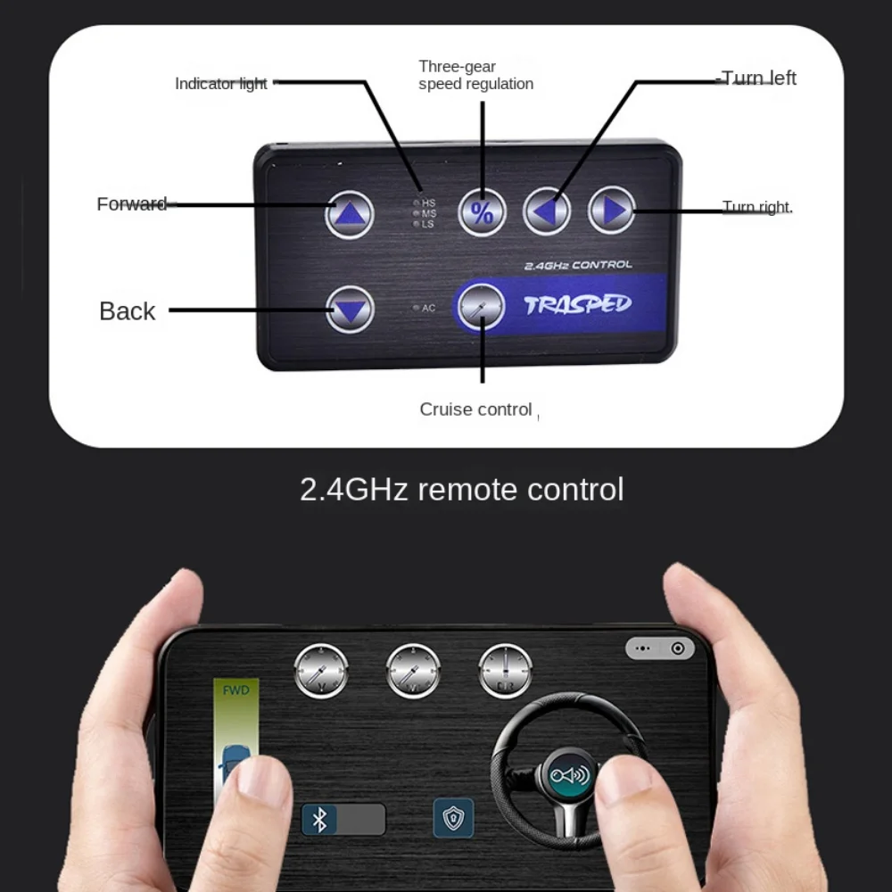 

Dual Mode Mini Racing Car App Control Remote Control RC Models Car Lighting Function Fun Design Electric Off-road Vehicle