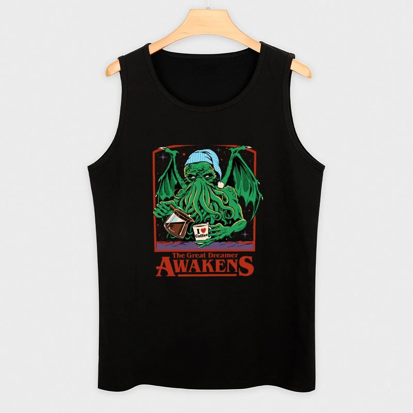 The Great Dreamer Tank Top Retro Print Tank Top Vintage Graphic Sleeveless
