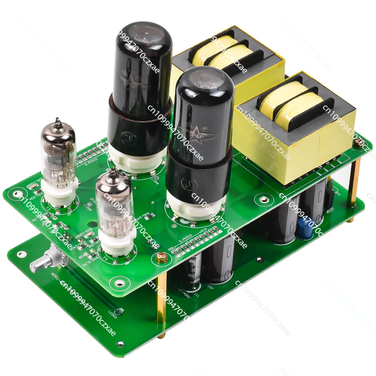 

Single-ended Tube Power Amplifier Kit 6J1 + 6P6P 6V6 Gall Machine Kit DIY Kit Component Power Amplifier