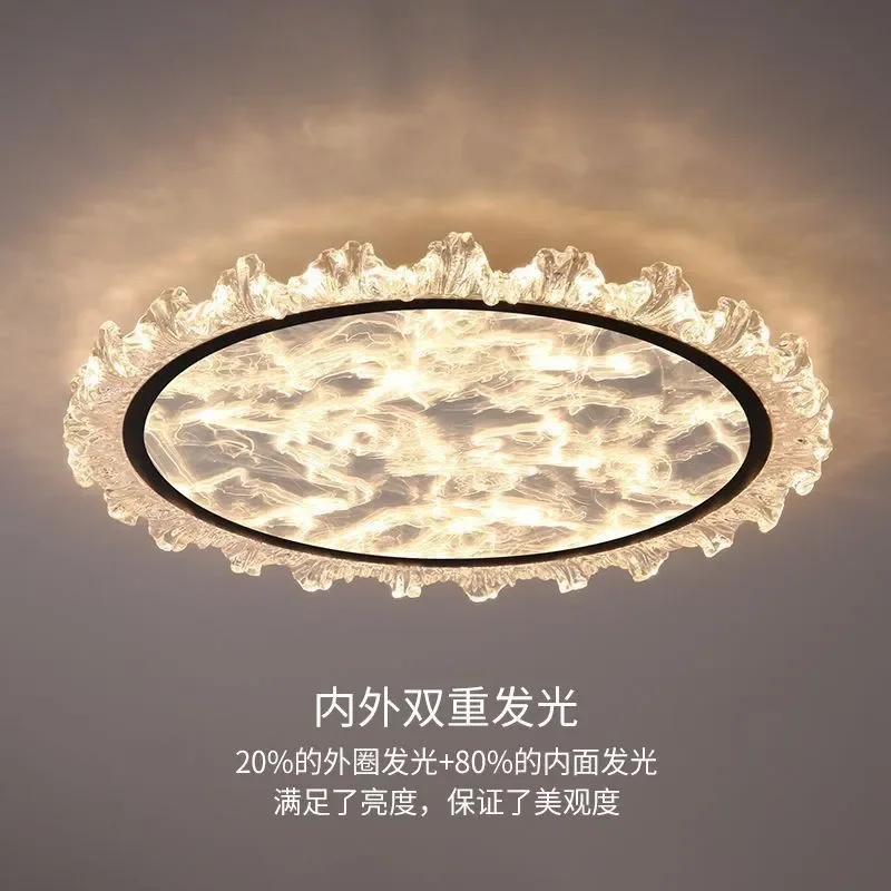 for Full Spectrum Eye Protection Cloud Ceiling Lamp Design Sense Advanced Light Luxury Modern Simple Master Bedroom Cloud