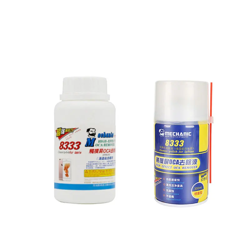RELIFE RL-538 8333 250ML หน้าจอ LCD OCA ลบของเหลวสำหรับโทรศัพท์มือถือ Ipad แท็บเล็ต Repair Solution กาวทำความสะอาดของเหลว