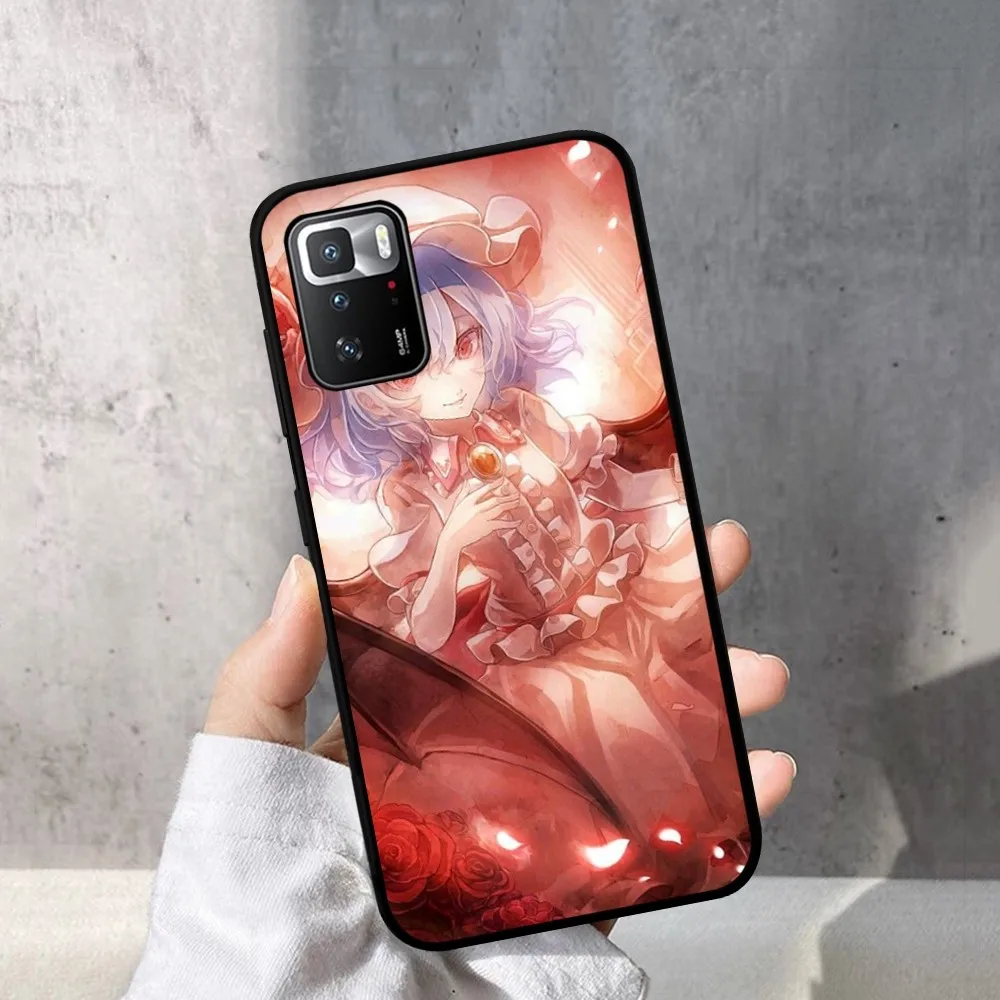 Anime Touhou Scarlet Eyes Phone Case For Redmi Note 4 X 5 A 6 7 8 T 9 9S 10 11 11S 11Epro Poco M3 pro