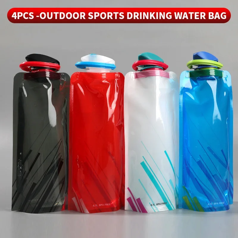 

Outdoor Cycling Sports Water Bottle ,Mountaineering Portable Water Cup,PE Plastic Folding Water Bag, бутылка для велосипеда