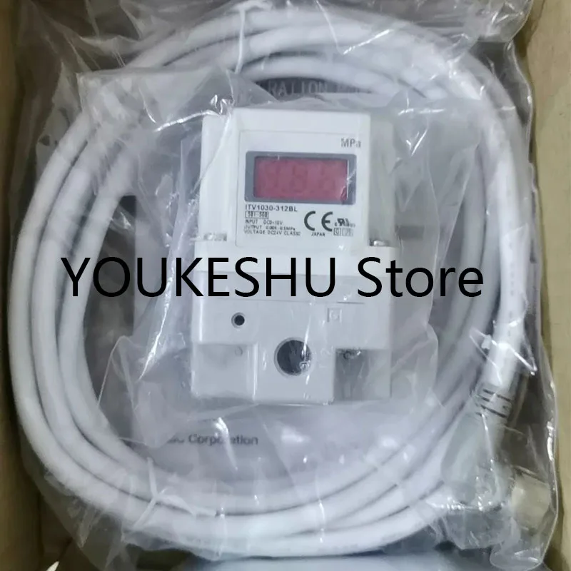 Brand new original electrical proportional valve ITV1030-312BL Equipped with B-bracket and data cable