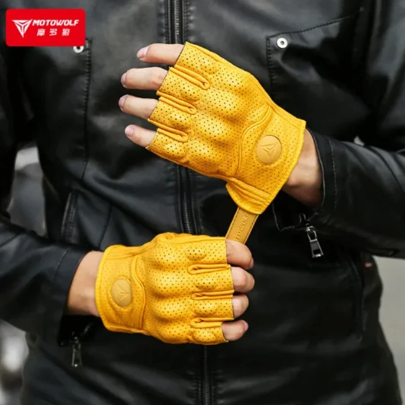 

Motorcycle Gloves Off-road Cycling Women's Breathable Gloves Summer Outdoor Racing Protection Touch Screen Rider Gloves