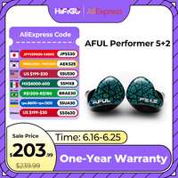 AFUL Performer 5+2 / Performer 7 2DD+4BA+1Micro Planar In Ear Monitor Earphones HiFi Wired Hybrid Headphone Music IEMs| HiFiGo