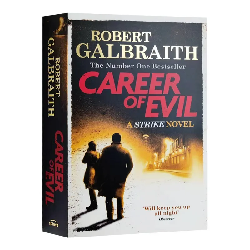 Career of Evil, Bestselling books in english, Mystery novels 9780751563597