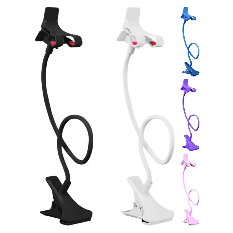 

Держатель для телефона на гибкой стойке, регулируемый на 360° держатель для телефона на ленивой гибкой стойке, многофункциональная подставка для крепления на длинной руке для телефона