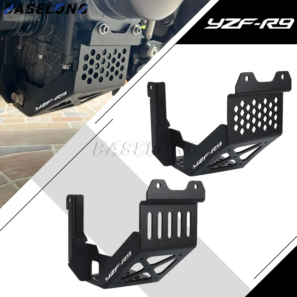 

Motorcycle Accessories Aluminum Skid Plate Bash Frame Engine Guard Protector Cover For Yamaha YZF R9 YZFR9 YZF-R9 2025 2026 2027