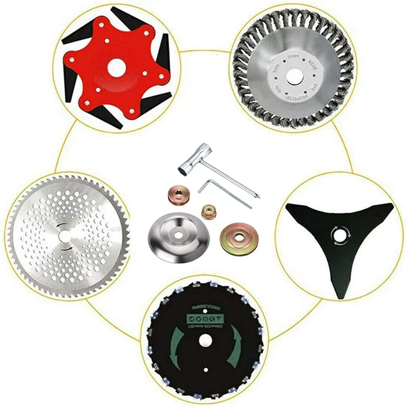 

High Quality-Weed Trimmer Adapter Kit For Straight Shaft String Trimmer Brush Cutter,Weed Trimmer Adapter Kit For Straight Shaft