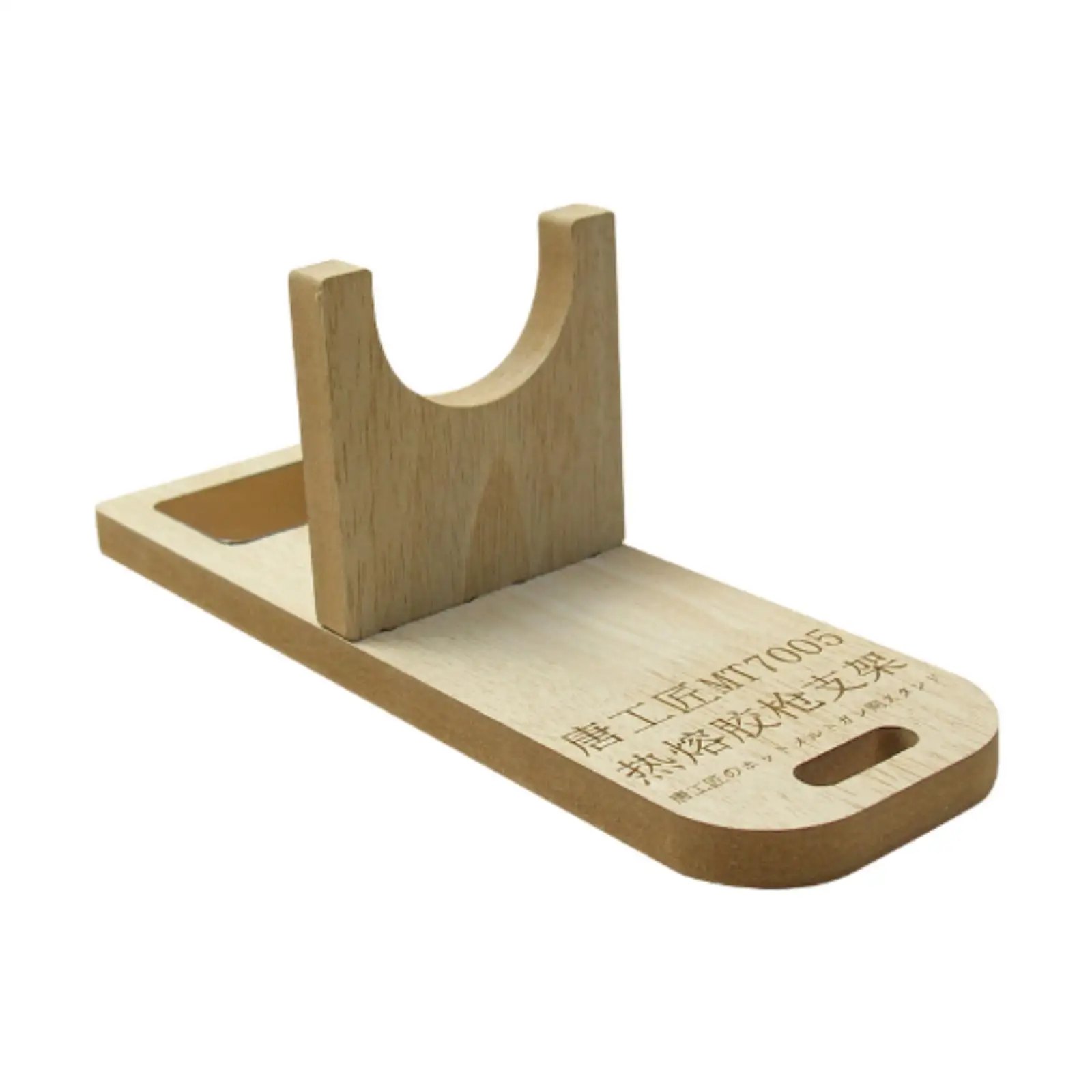 

Hot Glue Tool Holder Wood Rack Tools Storage Holder Glue Tool Stand Craft Room Organizer for Quick Home Repairs Arts Crafts DIY