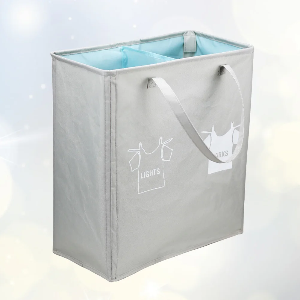 

Collection Basket Laundry Bucket Clothes Storage Container Fold Organizer Baskets