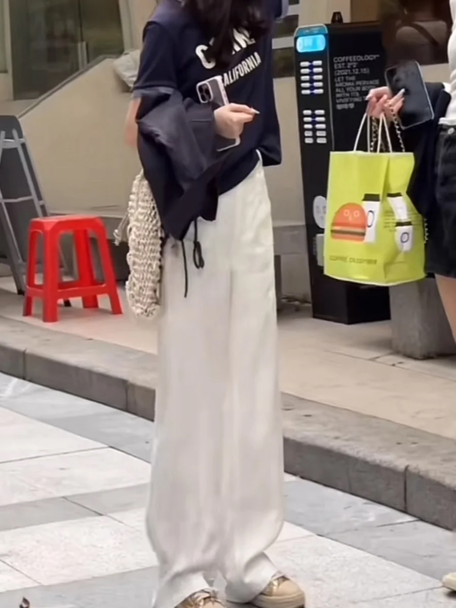 

Рекомендуемые льняные брюки прямого кроя Paxie для женщин: повседневные, универсальные, стройнящие, летние, модные, длинные брюки