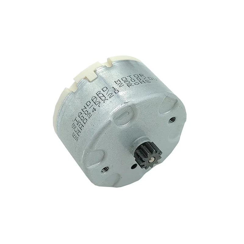 

Standard RC500-KN/12500 Mini 500 Motor DC 6V 9V 12V 5800RPM Micro 32mm Diameter Round Spindle Motor 11T Gear for Sweeper Robot