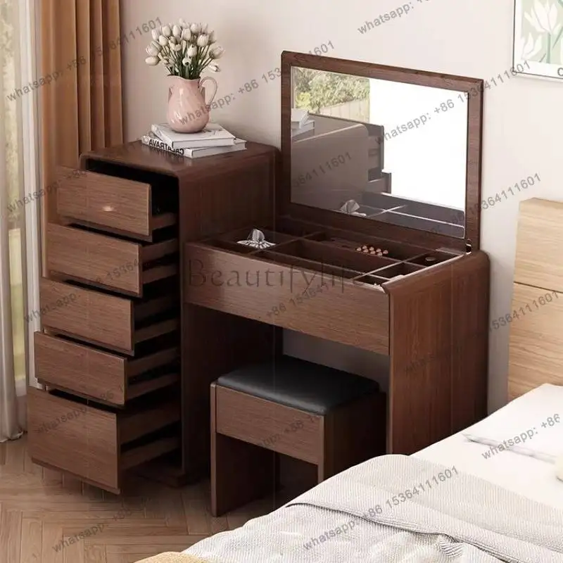 ld Luxury Bedroom Vanity Table Makeup Storage Drawers Cabinet Mobile Modern Dressing Table Chinese Furniture