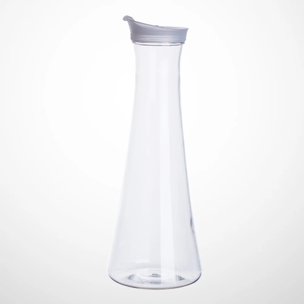 Jarra de agua de plástico de 1600Ml, bote de jugo transparente de gran capacidad resistente al frío para té, cerveza, almacenamiento de leche sin Bpa