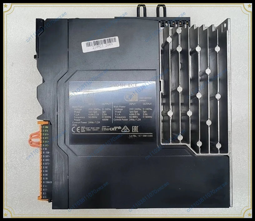 1pcs servo drive r88d-1sn04h-ect, 400w, 200v three-phase input