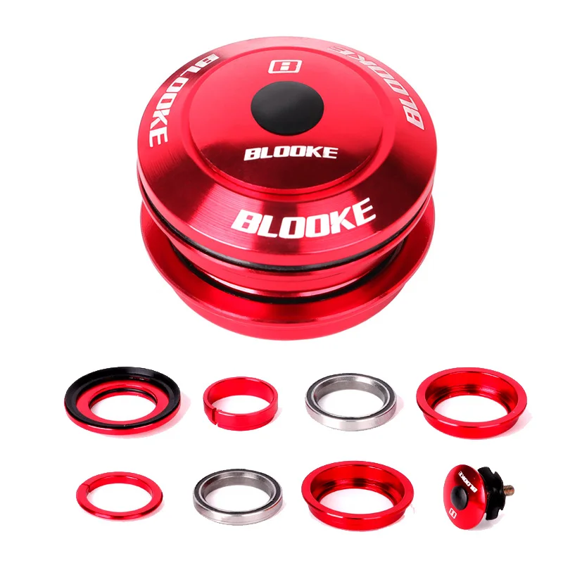 سماعة رأس للدراجة MTB، 44 مم، 2 ساعة تحمل، دراجة الطريق، أجزاء توجيه متكاملة BMX لشوكة أنبوبية مستقيمة 28.6 لركوب الدراجات #2