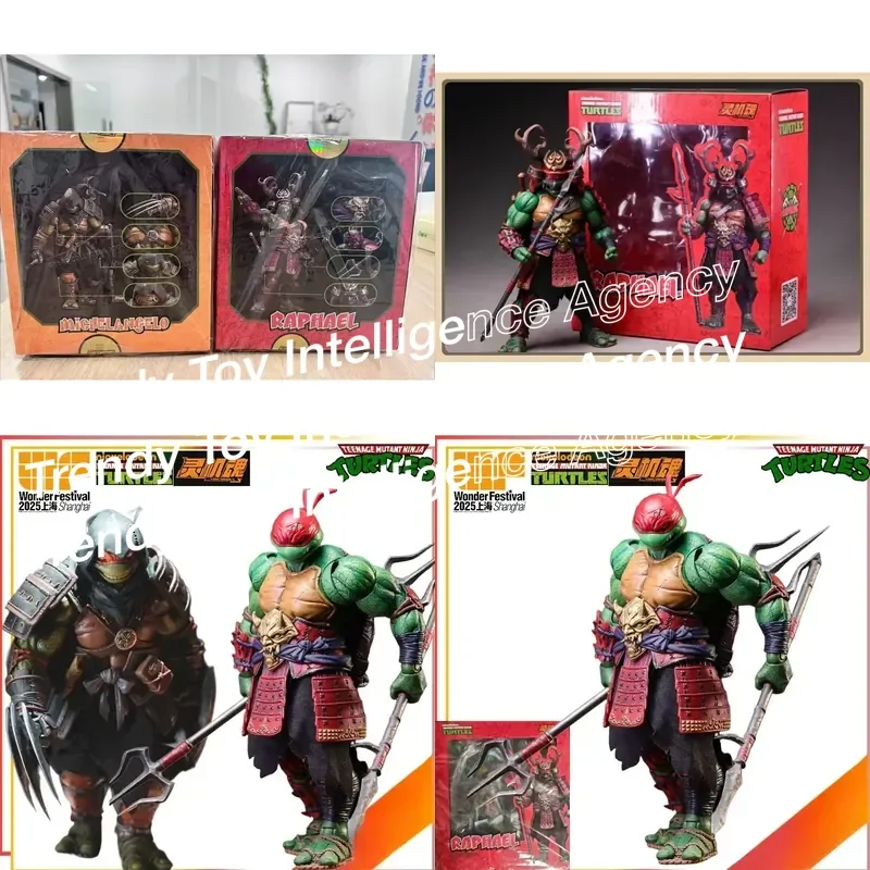 for LINGJISou Original Wonder Festival 2025 Shanghai Teenage Mutant Ninja Turtles Series Action Joint Mobility Figure Model